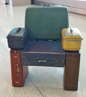 Luggage Chair Indy Airport